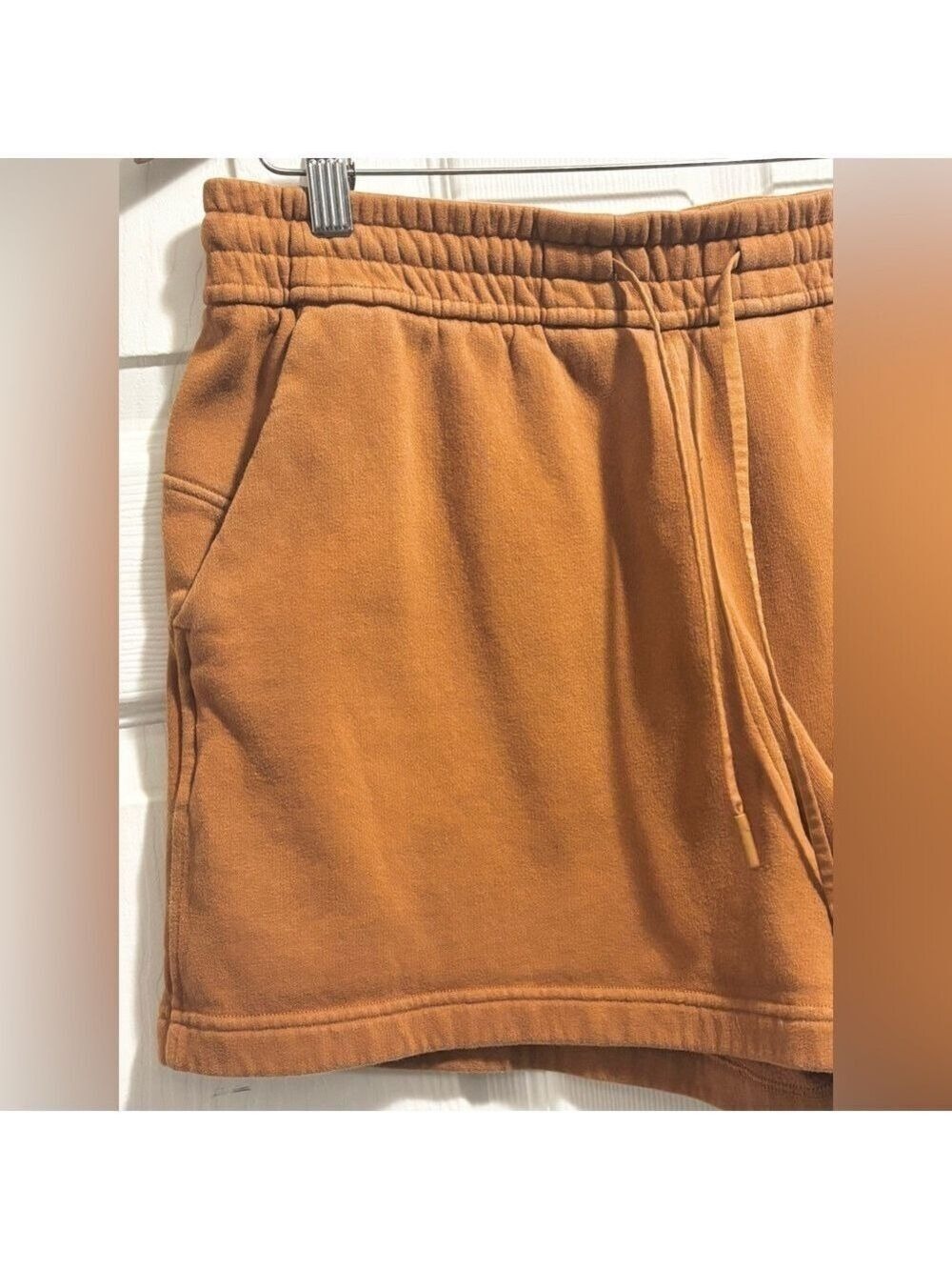 Lululemon Loungeful High Rise 4" Shorts in Butternut Brown size 10 - Picture 9 of 12